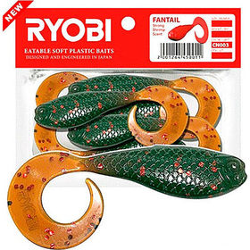 Риппер-твистер Ryobi Fantail (5.1 см) CN003 old whiskey (упаковка - 8 шт)