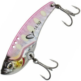 Блесна-цикада Savage Gear Vib Blade SW Fast Sinking (4г) Pink Glow Dot