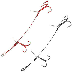 Оснастка Savage Gear Carbon 49 Double Stinger №1 10.5см/16кг (упаковка - 2шт)