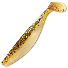 Приманка ShadXperts Xtra-Soft goldperl/motoroil glitter