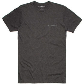 Футболка Simms Palm Tarpon Fill T-Shirt Charcoal Heather р.L