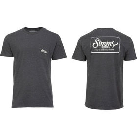 Футболка Simms Two Tone Pocket Tee р.L (Charcoal Heather)