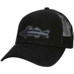 Кепка Simms USA Walleye Trucker Black