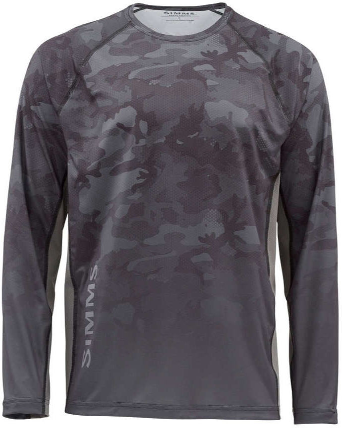 Термофутболка Simms Challenger Solar Tech Jersey (Hex Flo Camo Carbon) р.L