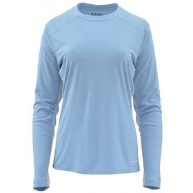 Термофутболка Simms Womens SolarFlex LS Crewneck (Faded Denim) р.L