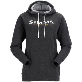 Толстовка Simms Women s Logo Hoody Charcoal Heather р.L