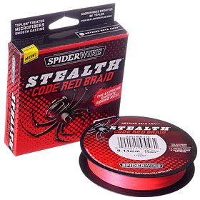 Леска плетеная Spiderwire Stealth Code Red
