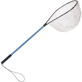 Подсачек Spro Rubber Mesh Landing Net Blue (40x50x50см, длина 0.82м)