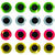 Глазки Stinger Fly Holo Eyes 3mm 96шт. Green