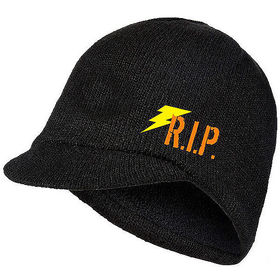 Шапка с козырьком Storm R.I.P (черная)