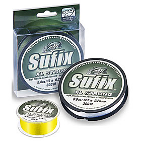 Леска монофильная Sufix XL Strong x10 Lemon Green 100м 0,14мм