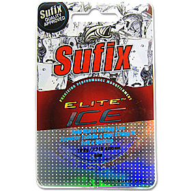 Леска монофильная Sufix Elite Ice зимняя 0,085 прозрачный