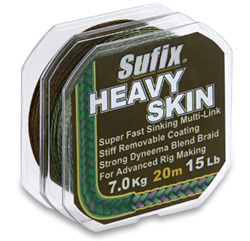 Леска плетеная Sufix Heavy Silk Green & Chocolate