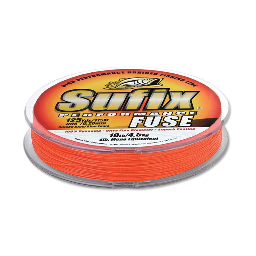 Леска плетёная  Performance Fuse Neon Fire 0,10мм