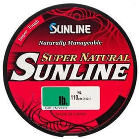 Монофильная леска Sunline Super Natural 100м 0.165мм (green)