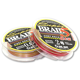 Плетеная леска Sunline Super Braid 5HG 8 Braid 150 м разноцветная