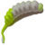 Силиконовая приманка Trixbait TroutMania Lohmatka 1.8 (4.57 см) Cheese (уп - 8 шт) 211 White Lemon