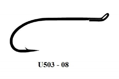 Крючки 25шт. Umpqua Hooks U503 (50PK) 08