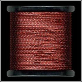 Люрекс овальн.микро UNI Micro-Tinsel 12yds.Red