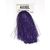 Люрекс плетеный упак.UNI AXXEL Ty-Rap Purple 8  inches long