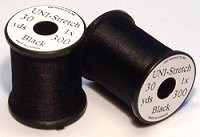 Нить Стрейч UNI Stretch 30yds.Black