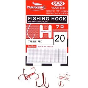 Тройник Vanfook Treble Red