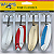 Набор блесен WILLIAMS Wabler Classic 4W60