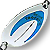 Блесна Williams Trophy EBTP (electric/голубой) 50мм (14г)