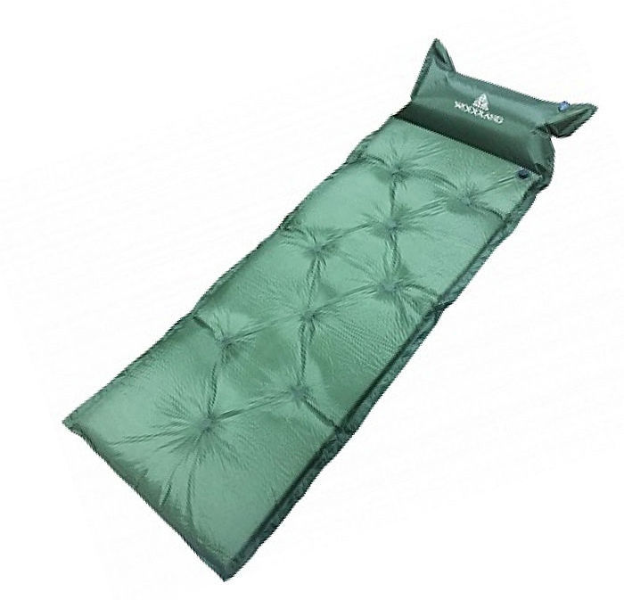 Коврик WoodLand Comfort Mat+ самонадувающийся с подушкой