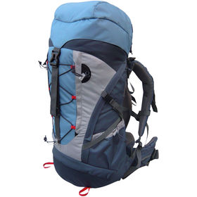 Рюкзак WoodLand SKY 60L (синий/светлосерый/темносерый)