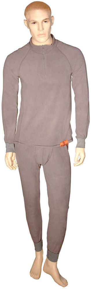 Комплект термобелья WOODLAND ThermoLine ZIP (серый) р. S