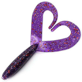 Твистер Yaman Pro Loop-Two р.2 inch (5.08 см) 08 Violet (упаковка - 10 шт)