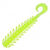 Твистер Yaman Pro Ruff р.3 inch (7.62 см) 02 Chartreuse (упаковка - 10 шт)