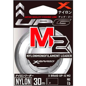 Леска YGK X-Braid UP-G Leader M2 30м 0.285мм