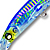 Воблер Yo-Zuri Crystal 3D Minnow Deep Diver (130F) F982 (24г) HSB