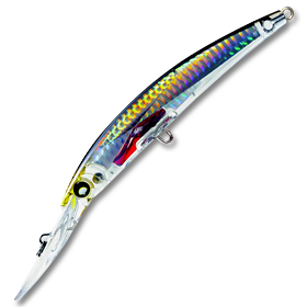 Воблер Yo-Zuri Crystal 3D Minnow Deep Diver (130F) F982 (24г) HSBL