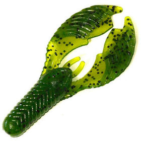Силиконовая приманка Yum Craw Chunk 2.75 (6.9 см) watermelon seed (упаковка - 10 шт)