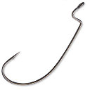 Крючок Daiwa офсетный Basser's Worm Hook SS SOS (упаковка)