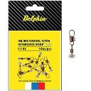 Коннектор скользящий для поплавка Delphin Inline Head Swivel