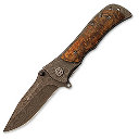 Нож Kosadaka складной "дамасский" N-F37W