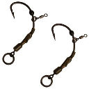 Вертлюг с кольцом и застежкой PB Products Ronnie Rig Swivel