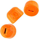 Груз Крашеный Пуля для Спиралей Jig Spring