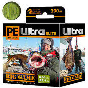 Леска плетеная Aqua PE Ultra Elite Big Game