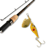 Комплект Daiwa (Exceler EXS 802 MFS+Silver Spinner 14840698)