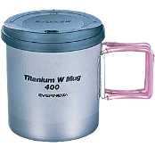 Термокружка Evernew Ti Mug 400FH with Lid