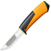 Нож для тяжелых работ с точилкой Fiskars