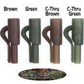 GARDNER Клипса для грузил COVERT LEAD CLIPS C-THRU GREEN (12шт) CLCCG