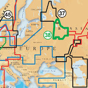 Карта Navionics Gold 38XG /SD (Центр. регион)