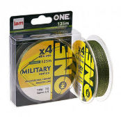 Леска плетеная Iam №One Military X4