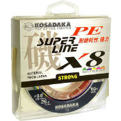 Леска плетеная Kosadaka Super Pe X8
